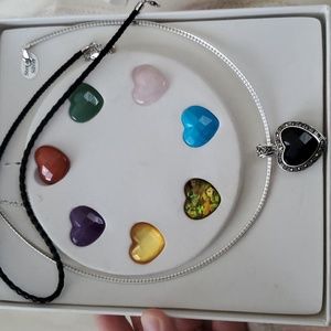 Interchangeable Sterling Silver Necklace